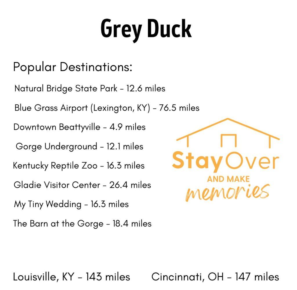 Willa Grey Duck Beattyville Zewnętrze zdjęcie